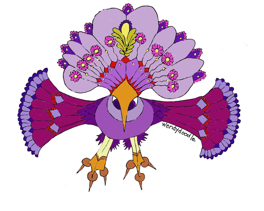 Cockadoodle fantasy bird